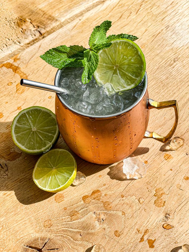 Moscow Mule bovenaanzicht